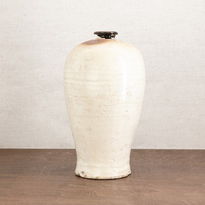 Lot 10 - A Chinese Cizhou ware meiping vase