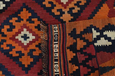 Lot 375 - A Persian kilim wool rug