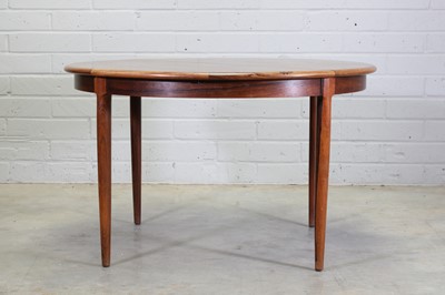Lot 415 - A Danish rosewood extending dining table