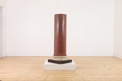 Lot 486 - A simulated porphyry scaglioli column