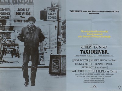 Lot 350 - Taxi Driver film poster