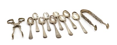 Lot 28 - A collection of silver flatware
