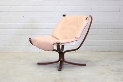 Lot 369 - A Danish 'Falcon' armchair