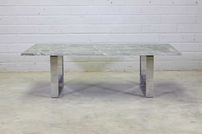 Lot 371 - A marble topped coffee table