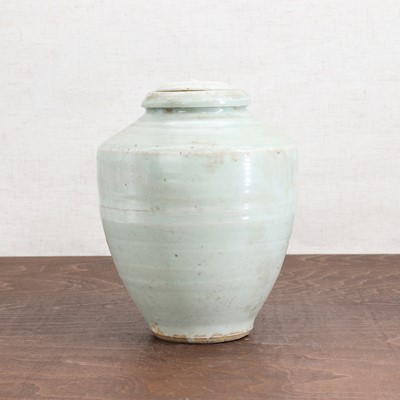 Lot 35 - A Chinese qingbai-glazed jar