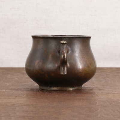 Lot 231 - A Chinese bronze incense burner