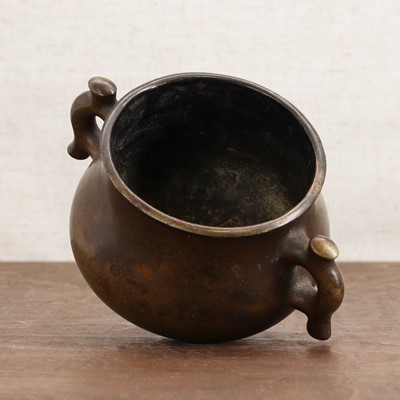 Lot 231 - A Chinese bronze incense burner