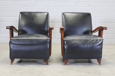Lot 171 - A pair of Art Deco armchairs