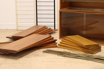 Lot 321 - A Staples & Co. teak 'Ladderax' system
