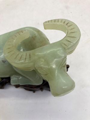 Lot 43 - A collection of Chinese hardstone and soapstone carvings