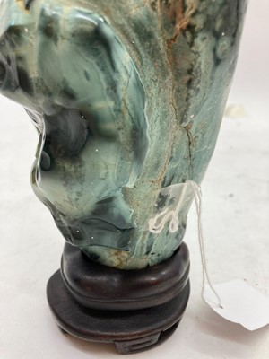 Lot 43 - A collection of Chinese hardstone and soapstone carvings