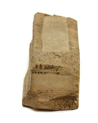 Lot 299 - A Grand Tour carved souvenir fragment