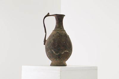 Lot 551 - An Islamic bronze ewer