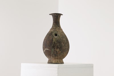 Lot 551 - An Islamic bronze ewer