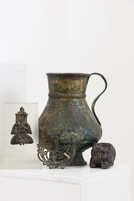 Lot 553 - A group of six metalware items