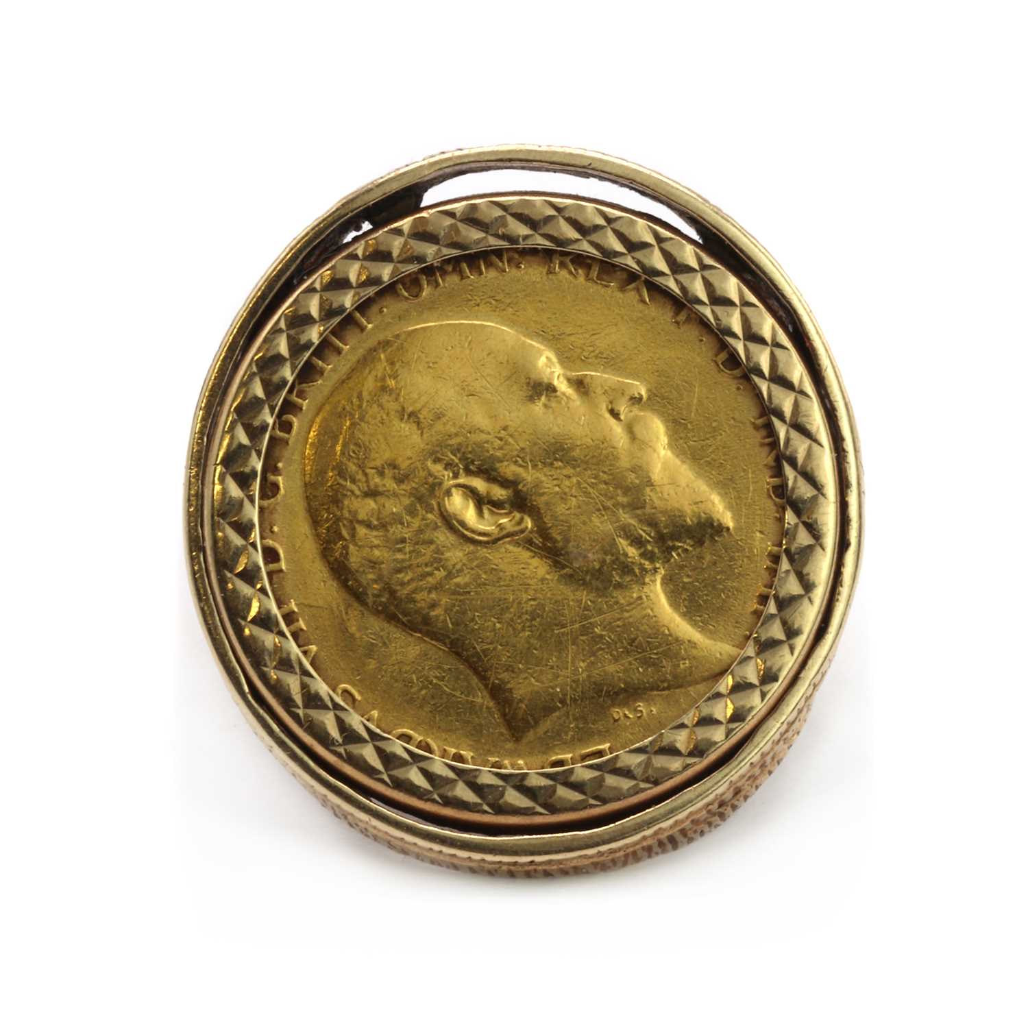 Lot 280 - A half sovereign ring