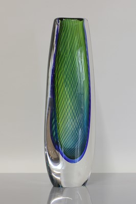 Lot 485 - A Kosta sommerso glass vase