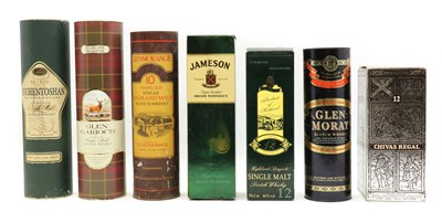 Lot 162 - A selection of whiskies