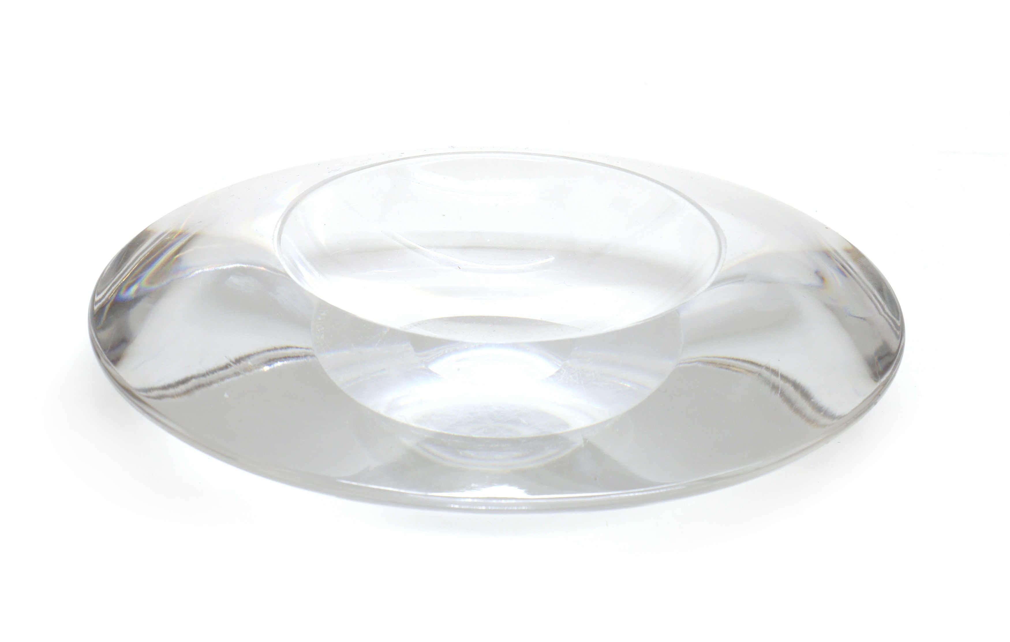 Lot 282 - A Finnish Riihimaen Lasi 'UFO' bowl,