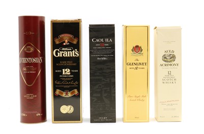 Lot 135 - A collection of Scotch Whiskies