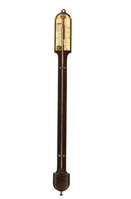 Lot 341 - An oak stick barometer