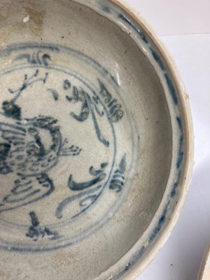 Lot 65 - Two Vietnamese  'Hoi An Hoard' blue and white plates