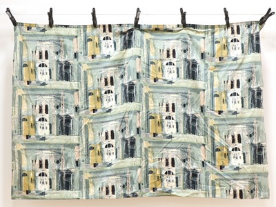 Lot 330 - A pair of Chiesa Della Salute curtains