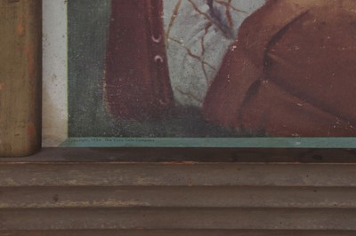 Lot 236 - An American Coca-Cola advertising sign