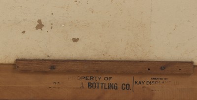 Lot 236 - An American Coca-Cola advertising sign