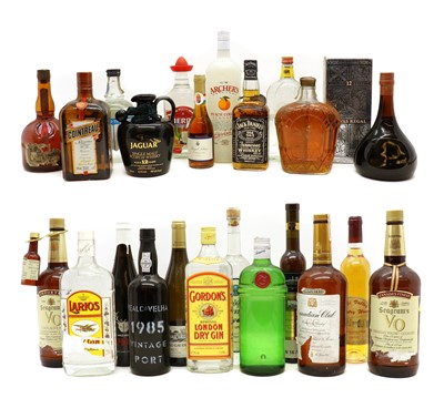 Lot 159 - A quantity of assorted wines and spirits
