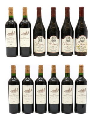 Lot 117 - Assorted French and Italian red wines