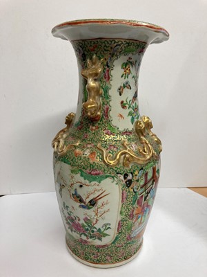Lot 59 - A Chinese Canton famille rose vase