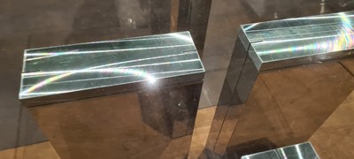 Lot 452 - A glass-topped coffee table