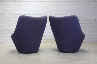 Lot 249 - A pair of 'Anda' high-back lounge chairs