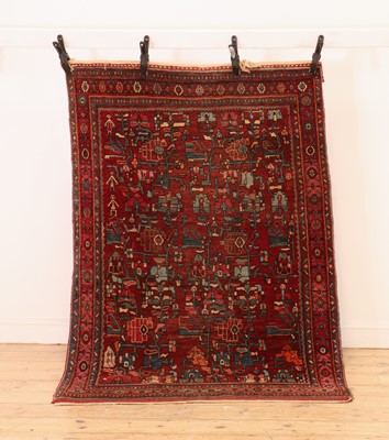 Lot 253 - A hand knotted Persian rug
