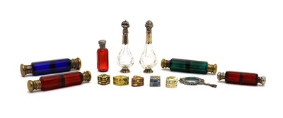Lot 70 - A collection of scent bottles
