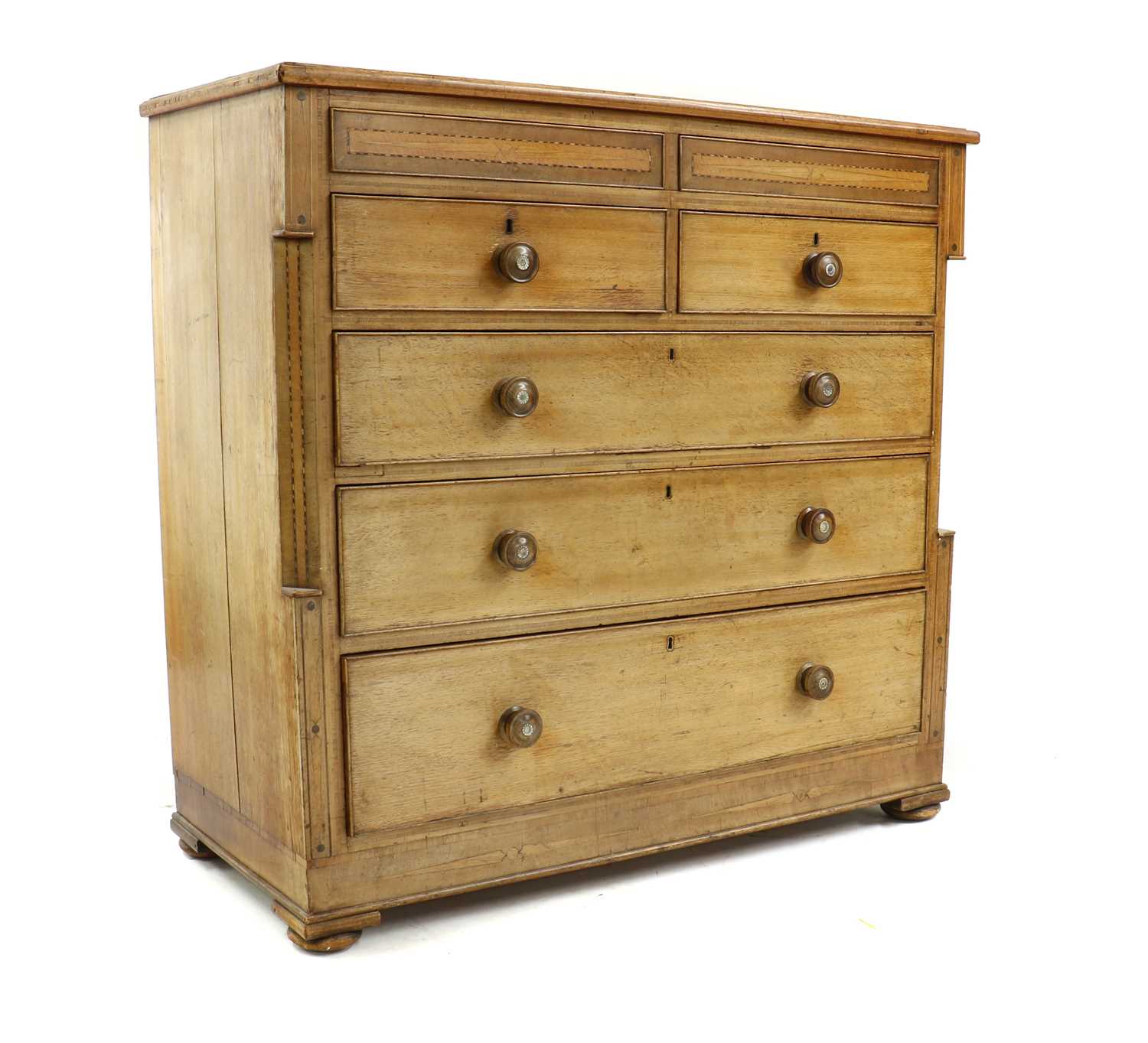 Lot 283 An Oak Chest Of Drawers   611806 1 Medium 