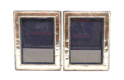 Lot 43 - A pair of silver photograph frames