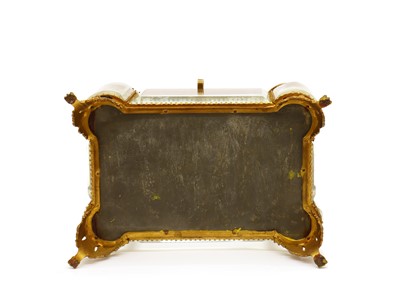 Lot 309 - A glass jewellery casket