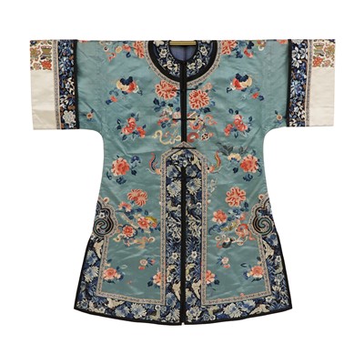 Lot 248 - A Chinese embroidered robe