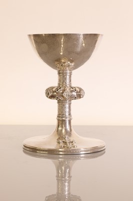 Lot 143 - A George VI ecclesiastical silver chalice