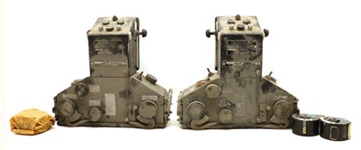 Lot 329 - A pair of R88 Vulcan radar operator's cameras