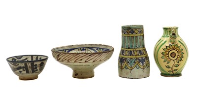 Lot 180 - A Mokhfia pottery footed bowl