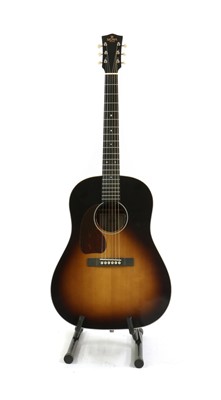 Lot 252 - A left handed Sigma electro-acoustic guitar