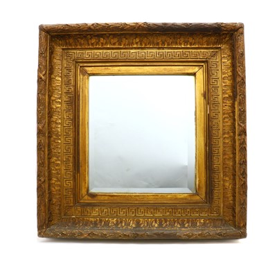 Lot 337 - A gilt framed wall mirror