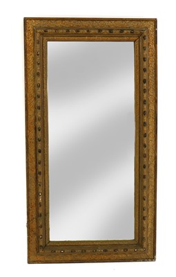 Lot 442 - A Swedish gilt wall mirror