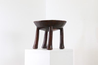 Lot 367 - A Usoga hardwood stool