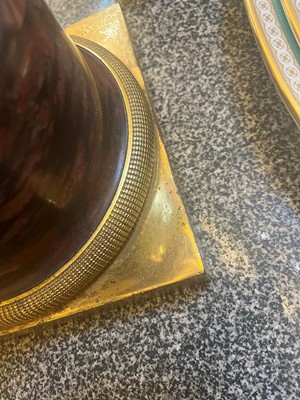 Lot 70 - A pair of French Empire bronze and marble candelabra attributed to François Rémond (c.1747-1812)