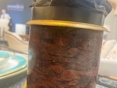 Lot 70 - A pair of French Empire bronze and marble candelabra attributed to François Rémond (c.1747-1812)