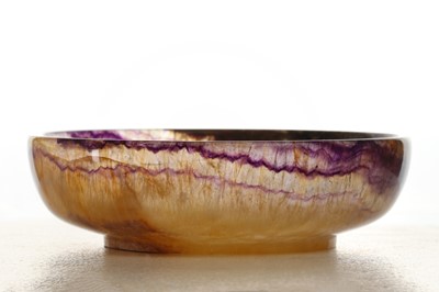 Lot 199 - A Derbyshire Blue John bowl